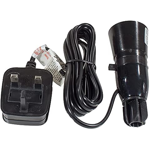 BC | B22 | Bayonet Cap Switched Lampholder Bottle Adaptor with Lead and UK Plugtop (Black) Cover