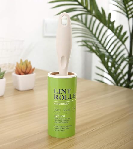 Image of TAGPR pet lint Remover Roller lint Remover Roller for Clothes Lint Rollers Brush Reusable Sticky Picker Cleaner Roller Easy Tear Sheets Travel Pet Hair 180 Sheets, 60 Each(3 Rolls)