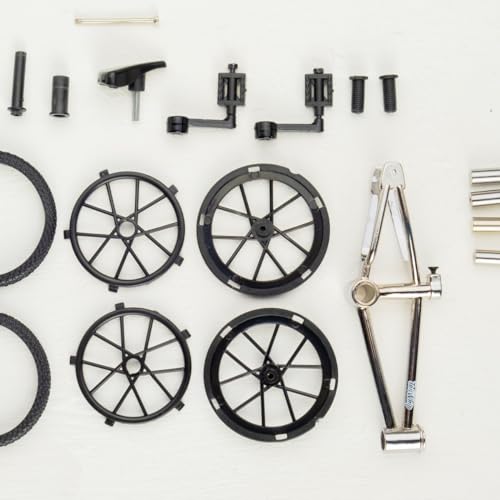 TAILWHIP Finger BMX Finger Bicycle Toy BMX Steel Alloy Finger Bike (Chrome)