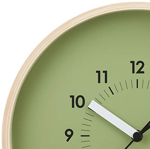 Reloj de pared analógico Lemnos diámetro 10 pulgadas miniatura 5