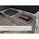CASHFIELD 8 Boxspringbett mit Bettkasten 180x200, Grau - Bequemes Doppelbett mit 7-Zonen-Federkern Matratze & Kaltschaum Topper mit Klimaband - 200 x 113 x 225 cm (B/H/T)