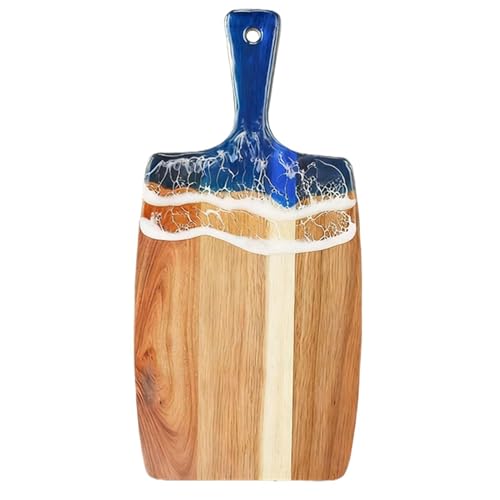 Planche à découper en bois durable et plateau double hygiénique - 2