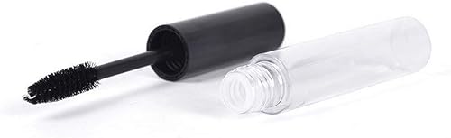 Miniatura 5 de 5pcs 0.3 fl oz Tubo de rímel vacío con varita de pestañas, botella contenedor de crema para pestañas con embudos pipetas de transferencia