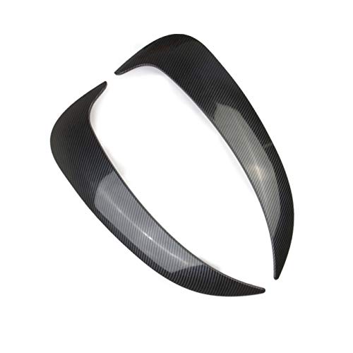 Crosselec Carbon Fiber Front Door Side Fender Scoops Fin Vents For Dodge Charger 2015 2016 21017 2018 2019 2020 2021 #TOP1