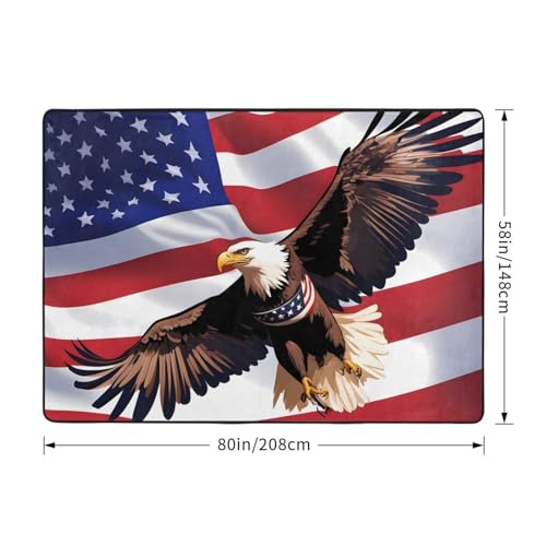 Tapis de sol drapeau américain BROLEO style authentique - 4