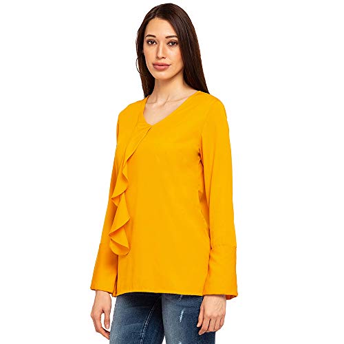Image of NUSH by Anushka Sharma Women's Plain Regular fit Top