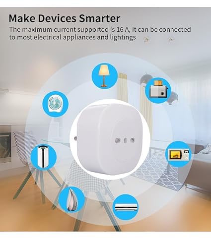 Zigbee Smart Plug Outlet Compatible with Alexa Google Assistant App and Voice Control ZigBee Hub Required Italy 10A — view 3