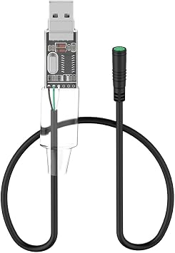 BAFANG USB Programming Cable 8fun BBS01 BBS01B BBS02 BBS02B BBSHD Mid Drive Bicycle Motor/Center Electric Bike Engine Programmed Cable 44CM