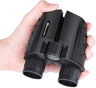 BRIGENIUS 10x25 Compact Binoculars for Adults with Weak Light Night Vision Clear Bird