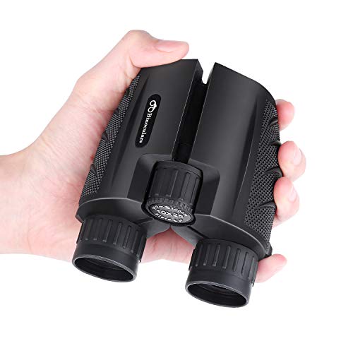 BRIGENIUS 10x25 Compact Binoculars for Adults with Weak Light Night Vision Clear Bird