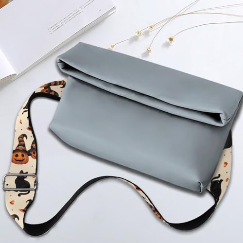 Image of Jeiento Wide Purse Strap Wide Shoulder Strap Adjustable Replacement Belt Soft Guitar Shoulder Straps for Women Girls Gifts