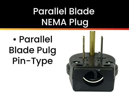 Hot Max 23123 50A Parallel Blade Nema 6-50P Plug #TOP2