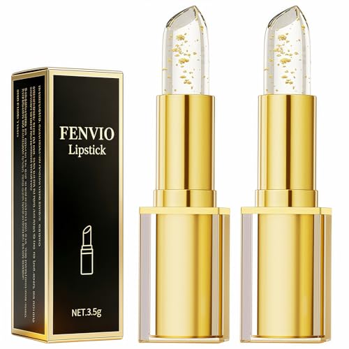 Fenvio Lipstick - pH Adjusting Lipstick, for Mature Women, Transfer Proof Color Changing Lipstick,...