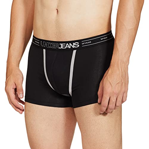 Image of Underjeans Men's Cotton Regular Fit Solid Trunk