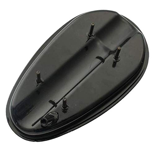 Carkio Motorisierter Benzintank für Fahrräder, 3 l, Schwarz, Eisen, Universell, Fahrrad, Treibstofftank, Benzintank