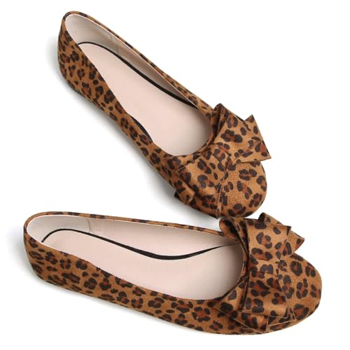 Image of TN TANGNEST Women Fashion Bowknot Flats Comfort Pointed Toe Dress Shoes