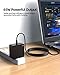 65W 45W Charger Fit for Lenovo Ideapad Flex 5 6 4 5-14IAU7 5-14ALC05 5-15itl05 and More Laptop, Featuring Charging Indicator, Foldable Plug (Scratch-Resistant), 7.5Ft Cable, (UL Certified Safety)
