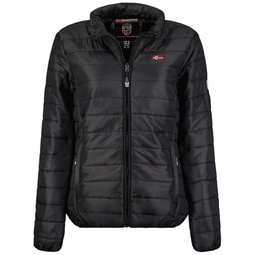 Geographical Norway Atikolorama_Lady_Basic Chaqueta Mujer, Negro, XXL