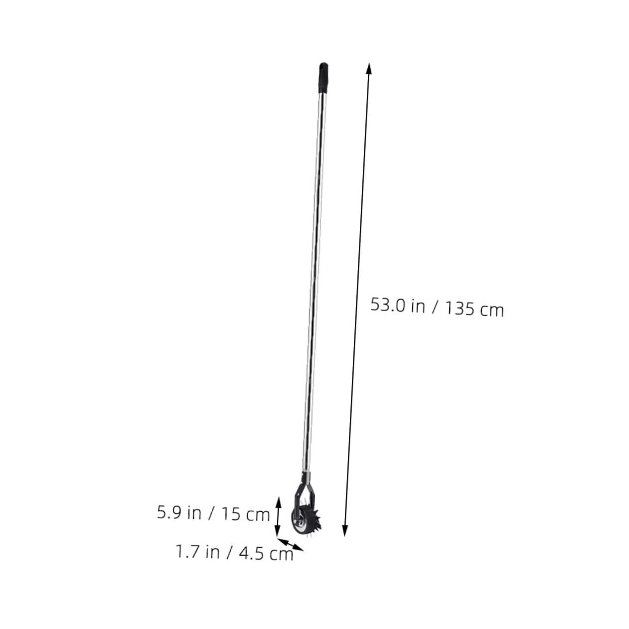 POPETPOP Bordatore Manuale per Prato in Metallo Ruote Rotanti, Attrezzo Portatile per Bordatura Giardino, Utensile Pratico per Molatrice e Accessori Trimmer, per Cura e Rifinitura
