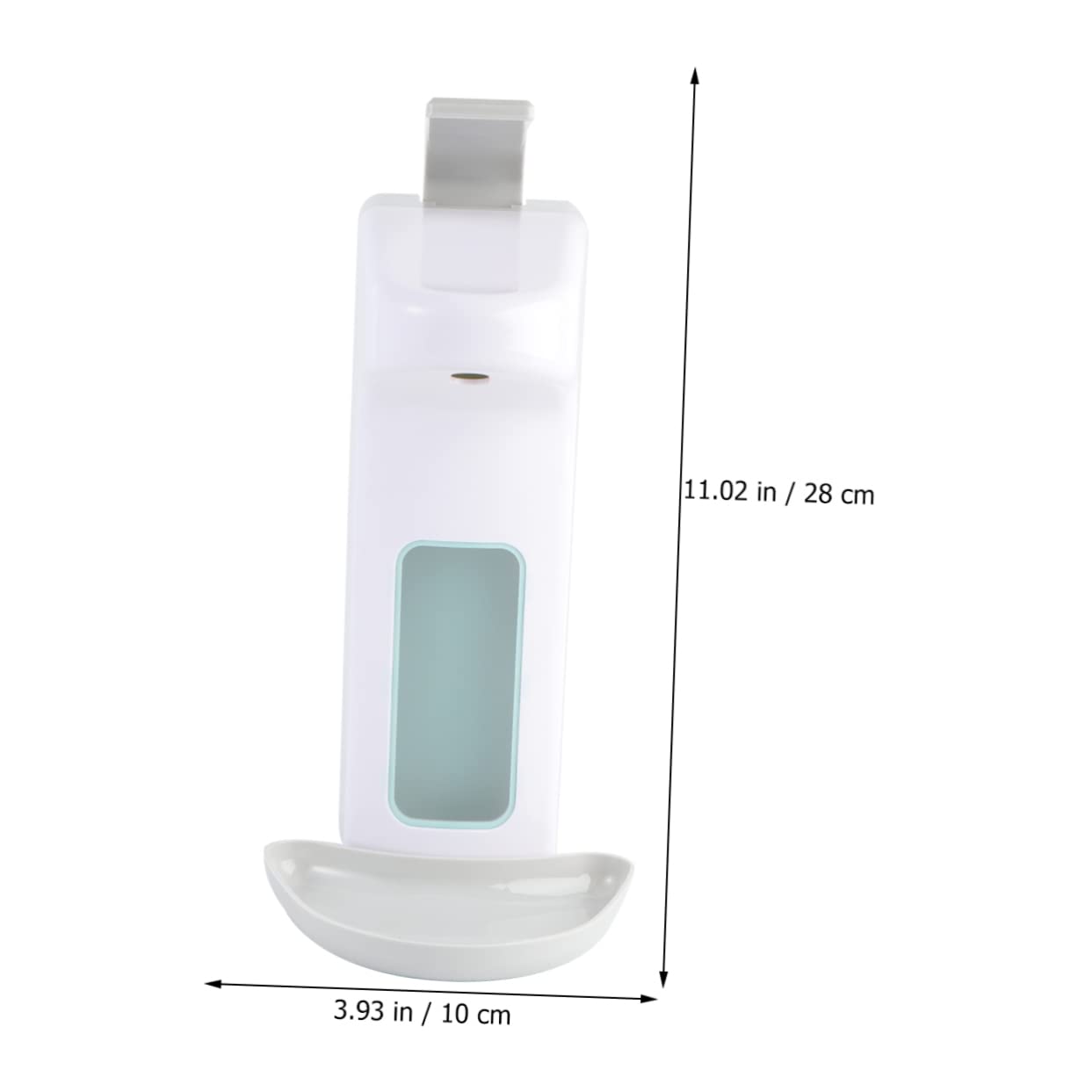 Ciieeo Dispensador de Jabón de Pared Manual Gran Capacidad Prensa de Codo Moderno para Uso Hoteles y Hospitales