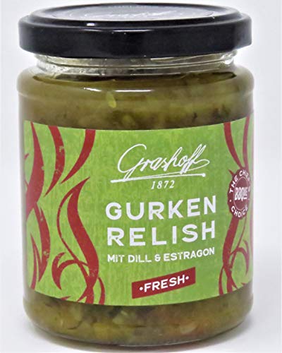 200ml GRASHOFF Gurkenrelish mit Kräutern u. Gewürzen -