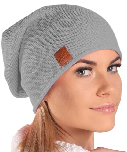 Mikos*Mütze Damen Beanie Frühling Strickmützen für Damen Chemo...