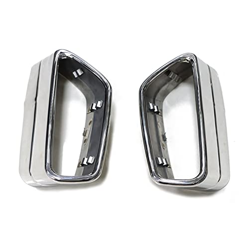 Silencieux usé sur BMW G30 G31 ? Rénovez votre embout d'échappement avec ce couvercle silver 2 pièces