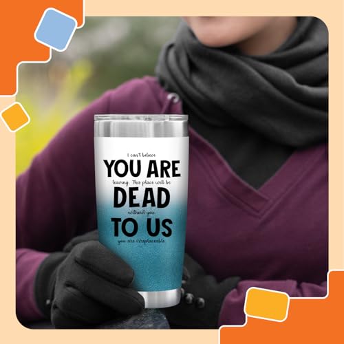 Image of NewEleven Coworker Leaving Gifts - Farewell Gifts, Going Away Gift For Coworker - New Job Gift, Goodbye, Good Luck, Presents For Coworkers, Friends, Boss, Men, Women - 20 Oz Tumbler