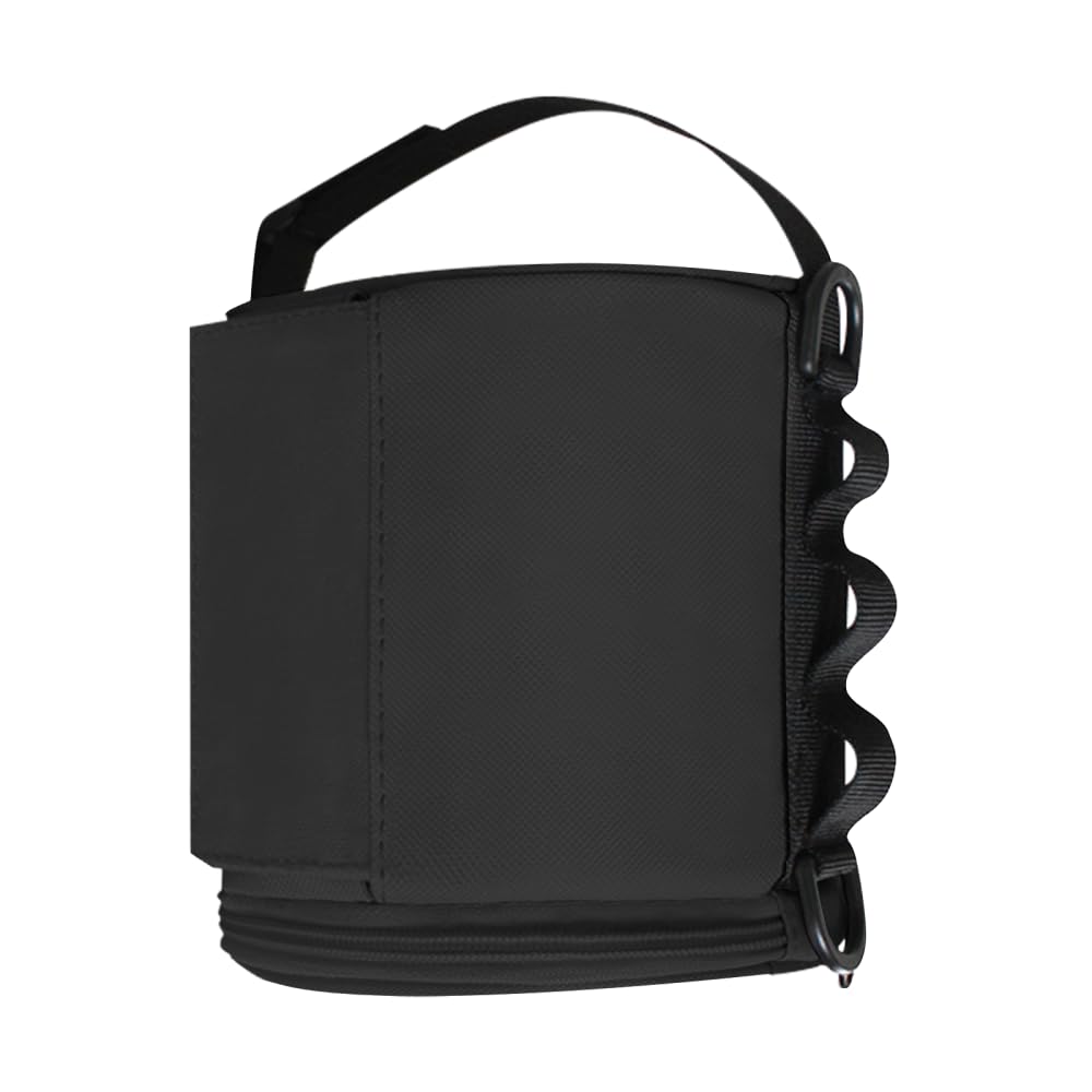 Sport Toilet Paper Holder, Portable Toilet Roll Case with Handle & Side Webbing Dual-Access Roll Paper Storage Bag for Camping Hiking Picnics