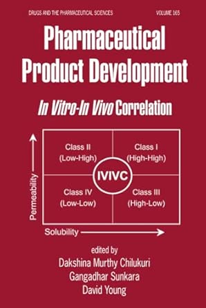 Pharmaceutical Product Development: In Vitro-In Vivo Correlation: 165 (Drugs and the Pharmaceutical Sciences)  book cover