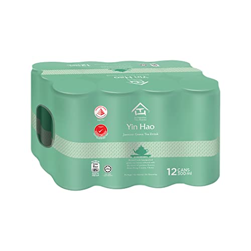 Authentic Tea House Yin Hao Unsweetened Jasmine Green Tea 12 x 300ml