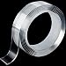 Produktbild Klares Doppelseitiges Klebeband Multifunktional Band Abnehmbar Silikon Gel Klebeband Spurloses Klebeband Waschbar Wiederverwendbares Antirutsch Klebeband (THK 2 mm, L 2m)