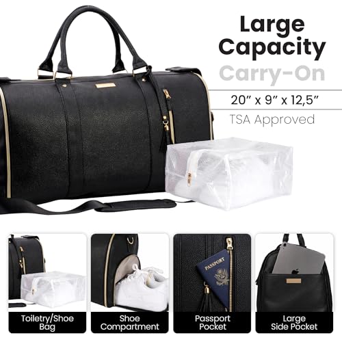 Luhxe Convertible Garment Roller Bag