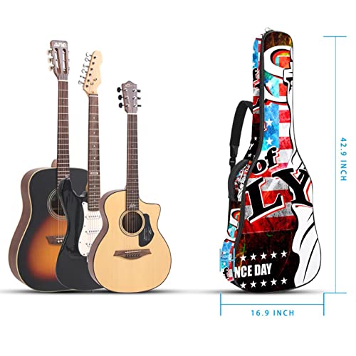 Housse de transport étanche pour guitare avec bandoulière réglable Violet zébré, Multicolore 09, 42.9×16.9×4.7 in… - Les Beatles, Paul McCartney, John Lennon, RIngo Starr, George Harrison Housse de transport étanche pour guitare avec bandoulière réglable Violet zébré, Multicolore 09, 42.9x16.9x4.7 in… – Image 6