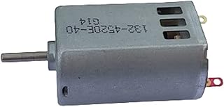 GRASAKY Model Geared Model Airplane Carbon Brush Motor, Micro DC 3V 3.7V 30800 RPM, 132 Flat Motor, Model Toy Small Motor, High Speed with Cooling Hole Rotating Torque