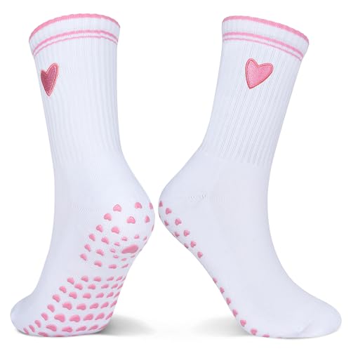 Image of Grip Non-slip Cute Pilates Socks for Yoga,Barre,Reformers US Shoe Sizes 5-11