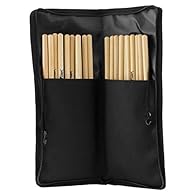 Two internal pockets to hold up to 10 pairs of drum sticks, brushes, rods External pocket to carry essential accessories (drum key, ear plugs, cymbal felts) Two attachment hooks – locate your bag within easy reach should you drop a stick! Internal op...