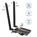 Produktbild JOOWIN AX200 PCIe Netzwerkkarte 3000Mbps WLAN PCI-e Netzwerk Karte WiFi 6 PCIe WLAN Karte Bluetooth 5.1 Dualband WLAN-WiFi Adapter-Karte MU-MIMO Gigabit PCIe WiFi-Karte für Windows 10 64-Bit