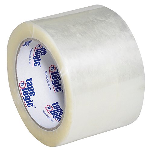 Image of Aviditi Tape Logic 3 Inch x 110 Yard 1.6 Mil Clear, Heavy Duty Hot Melt Packing Tape, 6 Pack, Perfect for Packing, Shipping, Moving, Home and Office