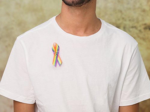 Image of 1 /2 /5 /10 /25 /50 /100pcs Satin Awareness Ribbon Pins (Pick your color), for Cancer & Disease Awareness, Bulk Quantities for Fundraising, Events, Gift Giving