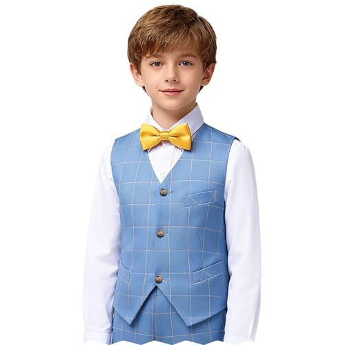 Image of Kids Vest for Boys Formal Suit Vests