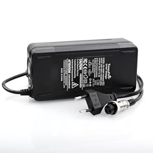 Scooter, acculader, 48 V, voor 13 S, lithiumbatterijen, elektrische fiets, oplader, 54,6 V, 3 A, elektrische step