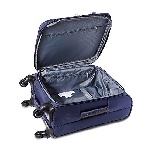 Amazon Basics suitcases 21inch Softside Spinner, Navy Blue Persaud