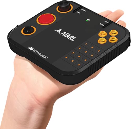 Image of My Arcade Gamestation Retro Gamepad: Wireless Controller for Gamestation Go | Atari Gamestation Mega, Rechargeable Battery, Wireless, Premium
