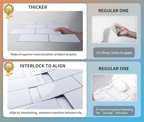 Art3D A17760 Peel And Stick Backsplash thumb #1