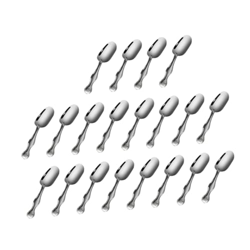 Mobestech 30pcs Tea Scoops Multi Function Decorative Tea Shovels for Kitchen Use Smooth Surface Design for