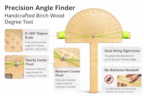Precision Angle Finder Ruler