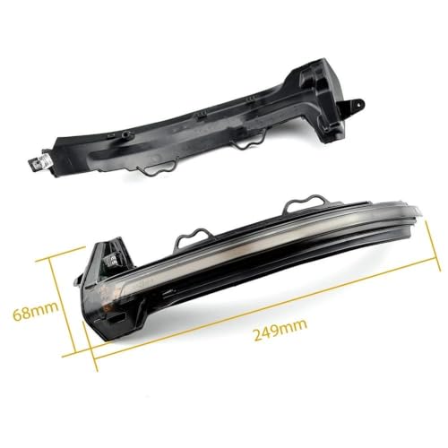 Intermitentes dinámicos LED de espejo para Audi A4 B9 y A5 S5 RS5 3