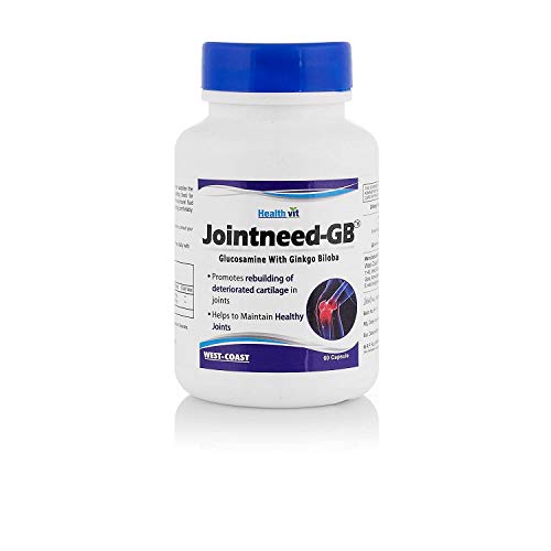 Healthvit Jointneed-GB Glucosamine 350mg, Ginkgo Biloba 50mg – 60 Capsules Healthvit Jointneed-GB Glucosamine 350mg, Ginkgo Biloba 50mg – 60 Capsules