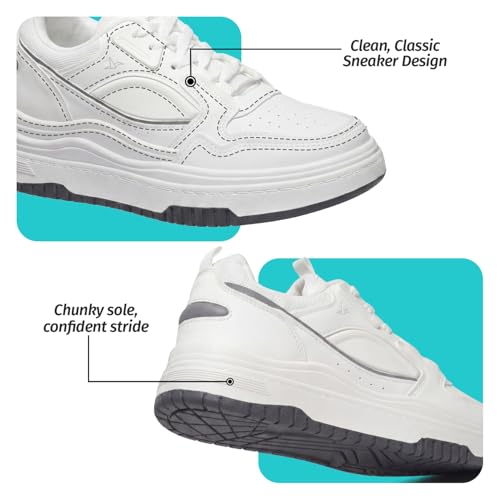 Image of YOHO UrbanDash Sneakers for Woman | Strong Grip, Cushioned Insoles | Comfortable & Stylish for Everyday Use Shoes for Woman /Girls /Ladies -0907
